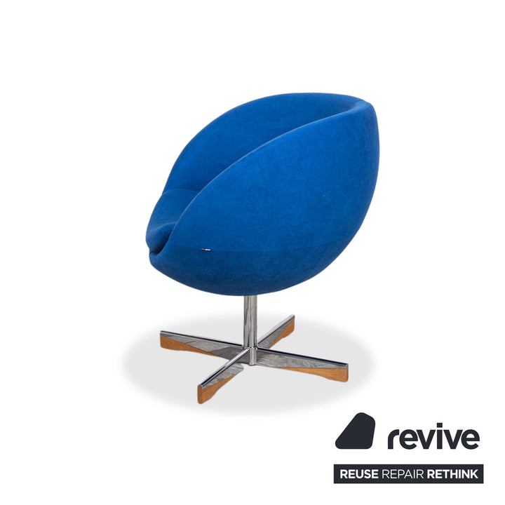 Varier Planet 2x Stoff Sessel Blau Dunkelblau Hellblau Türkis Drehfunktion