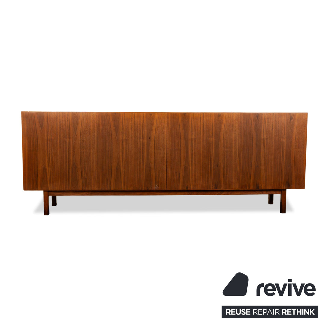 Vintage wooden sideboard brown by Karl-Erik Ekselius