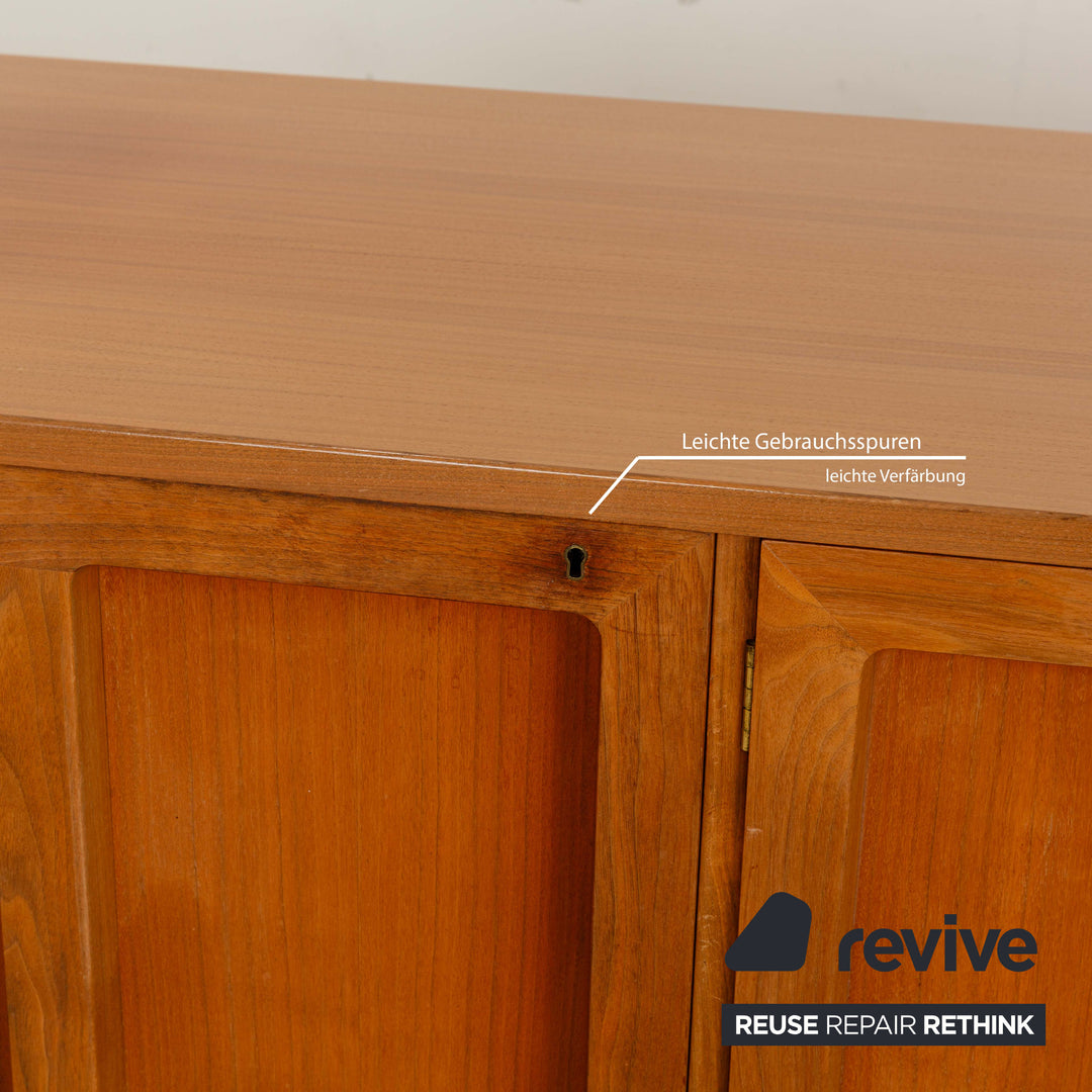 Vintage wooden sideboard brown by Karl-Erik Ekselius