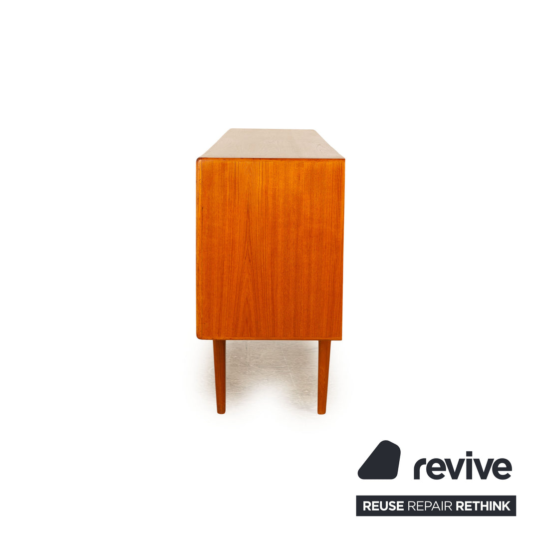 Buffet vintage en bois de teck marron