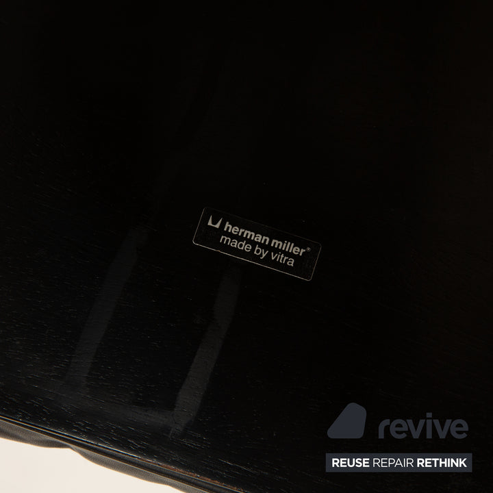 Vitra Eames Lounge Chair Leder Sessel Schwarz