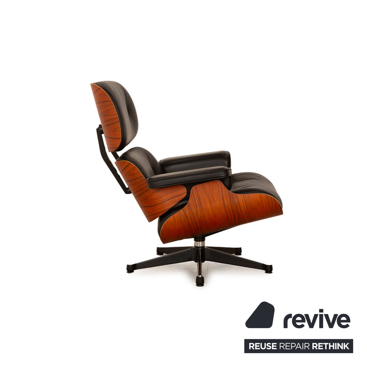 Vitra Eames Lounge Chair Noir avec Ottoman