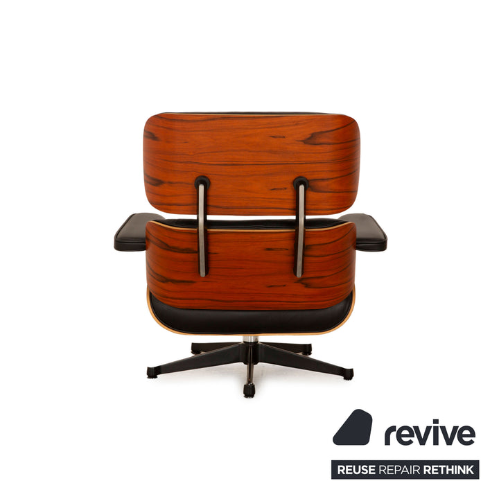 Vitra Eames Lounge Chair Noir avec Ottoman