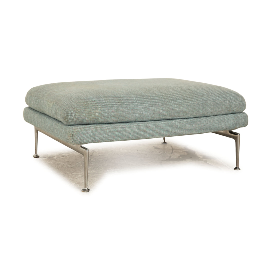 Vitra Suita Stoff Hocker Blau Grau
