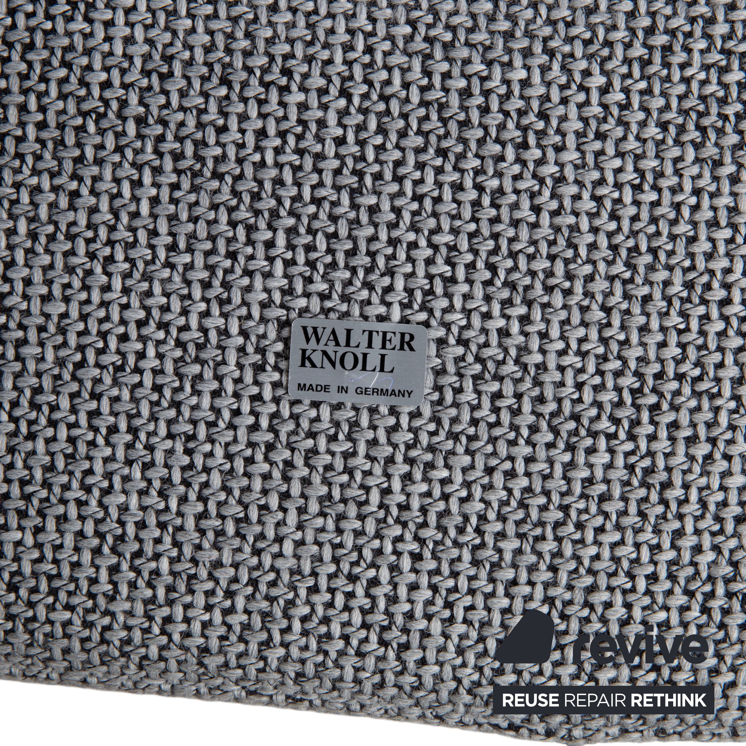 Walter Knoll Big Blue Fabric Corner Sofa Grey Manual Function Sofa Couch
