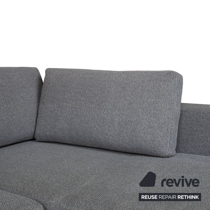 Walter Knoll Big Blue Stoff Ecksofa Grau manuelle Funktion Sofa Couch