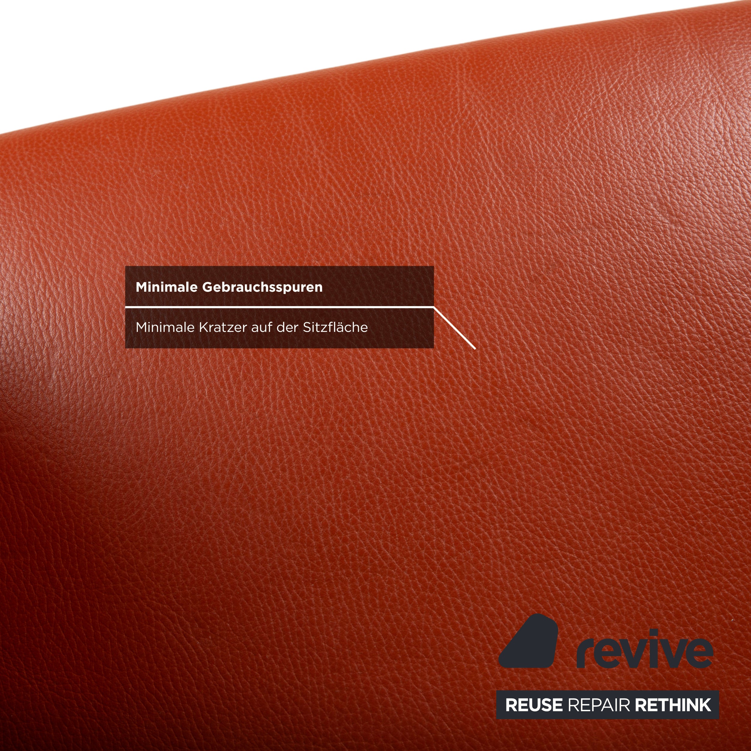 Walter Knoll Jason Leather Armchair Red
