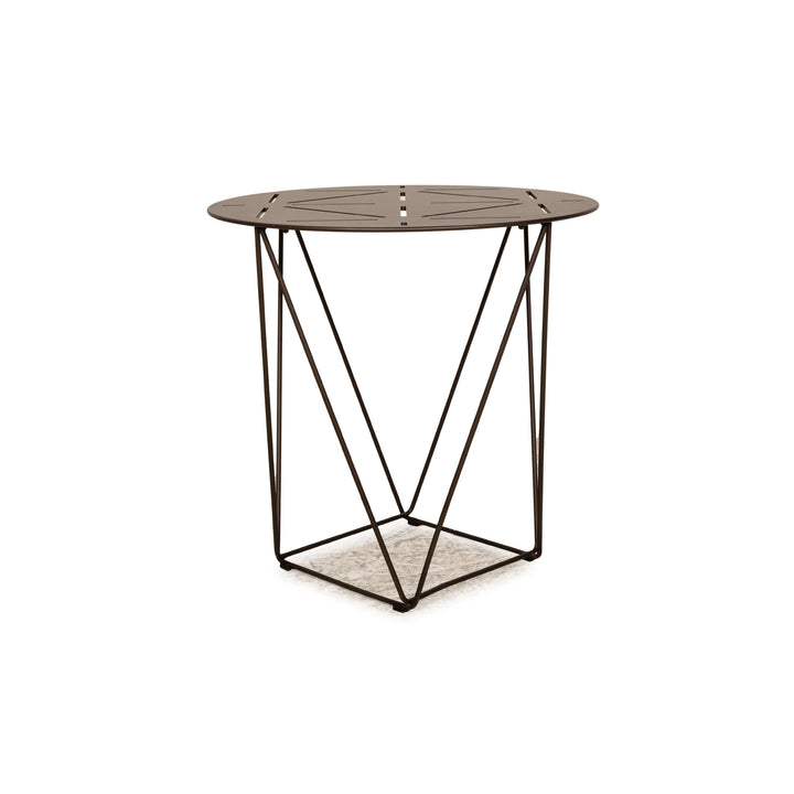 Walter Knoll Joco Side Table Stahl Couchtisch Bronze