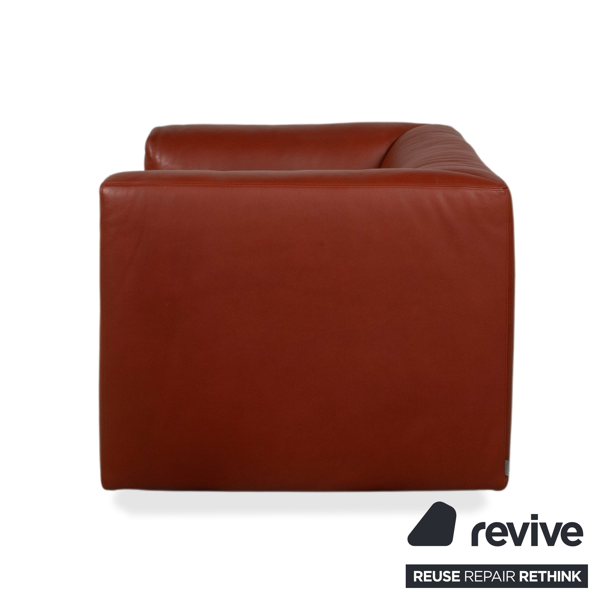 Walter Knoll Living Landscape Garnitur 2x 755 Leder Sessel Rot