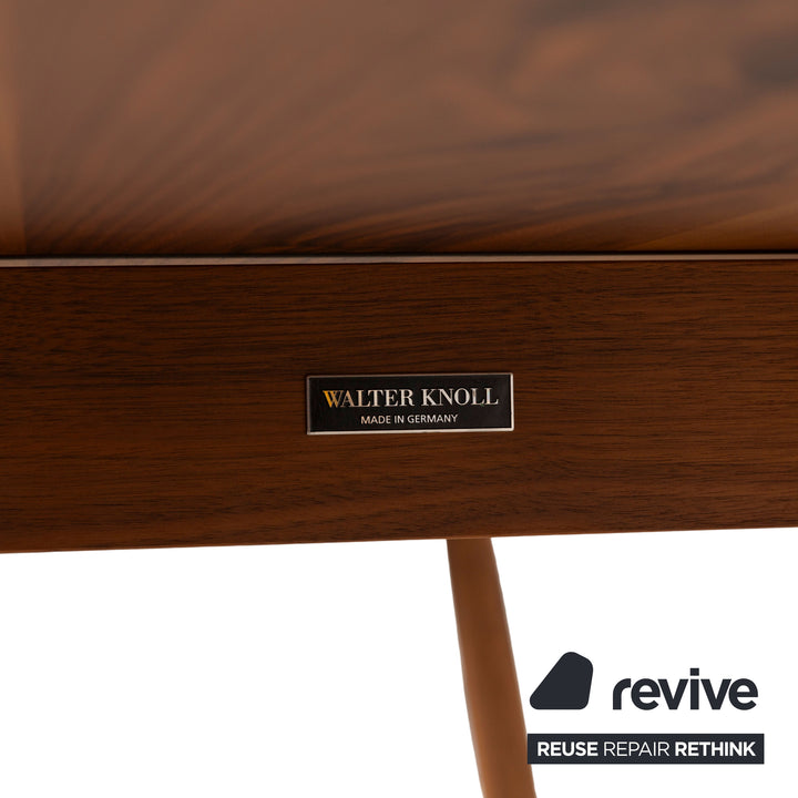 Walter Knoll Table à manger en bois Moualla marron