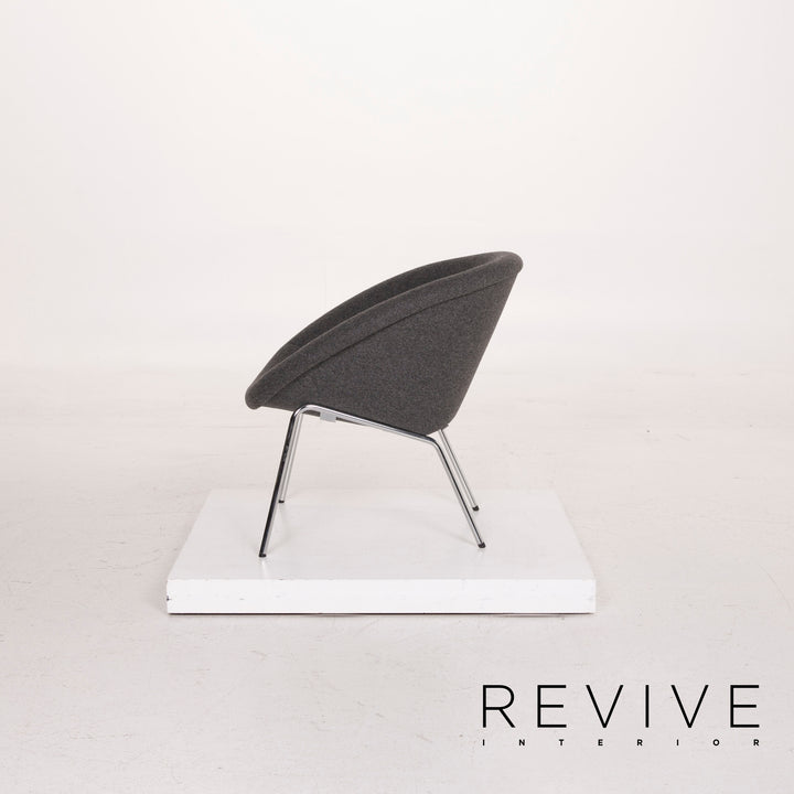 Walter Knoll Stoff Sessel Anthrazit #15276