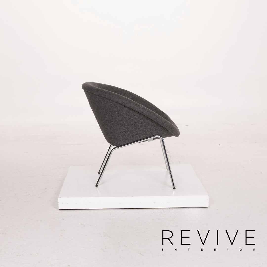 Walter Knoll Stoff Sessel Anthrazit #15276