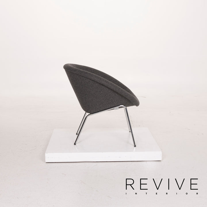 Walter Knoll Stoff Sessel Anthrazit #15276