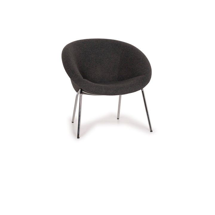 Walter Knoll Stoff Sessel Anthrazit #15276