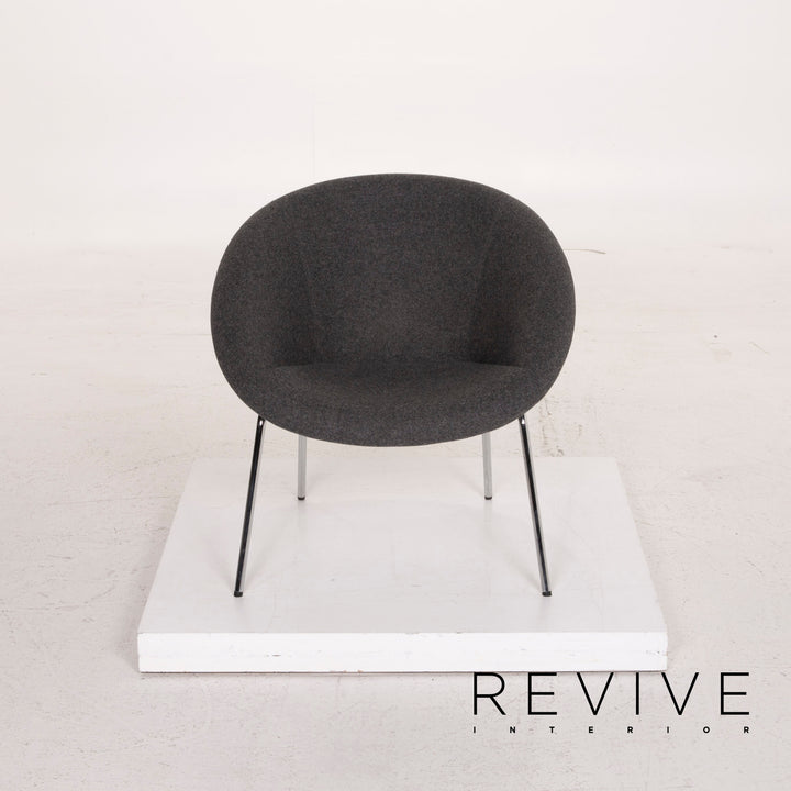 Walter Knoll Stoff Sessel Anthrazit #15276