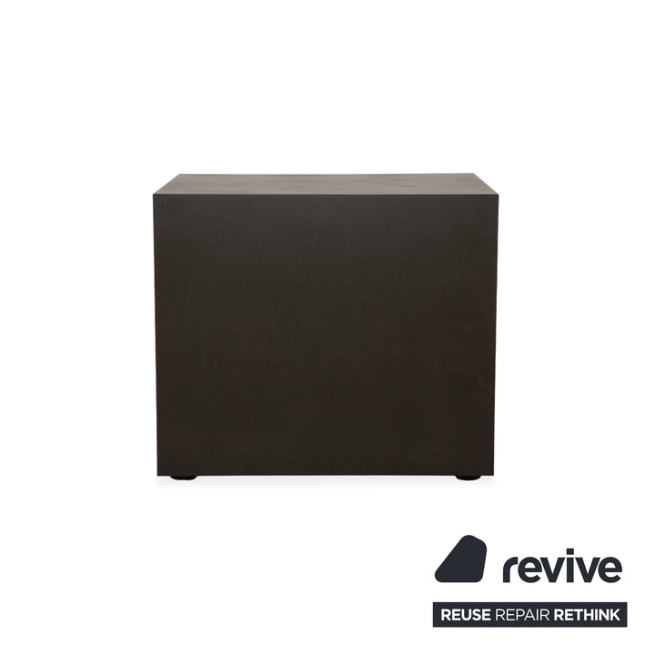 Wilkhahn Holz Sideboard Schwarz Anthrazit Kommode