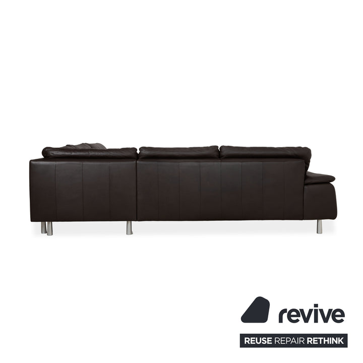 Willi Schillig Leder Ecksofa Braun Sofa Couch