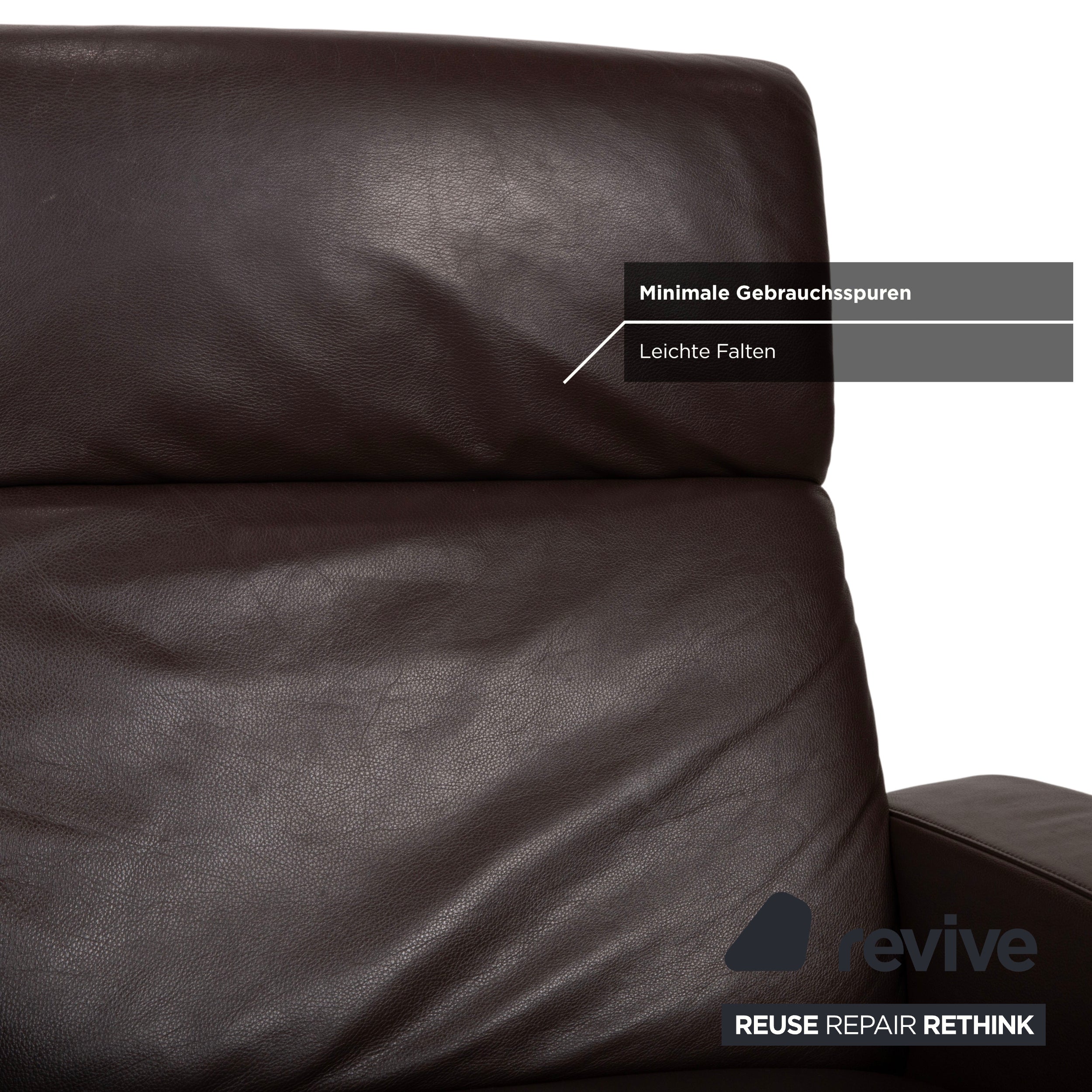 Willi Schillig Leder Sessel Braun