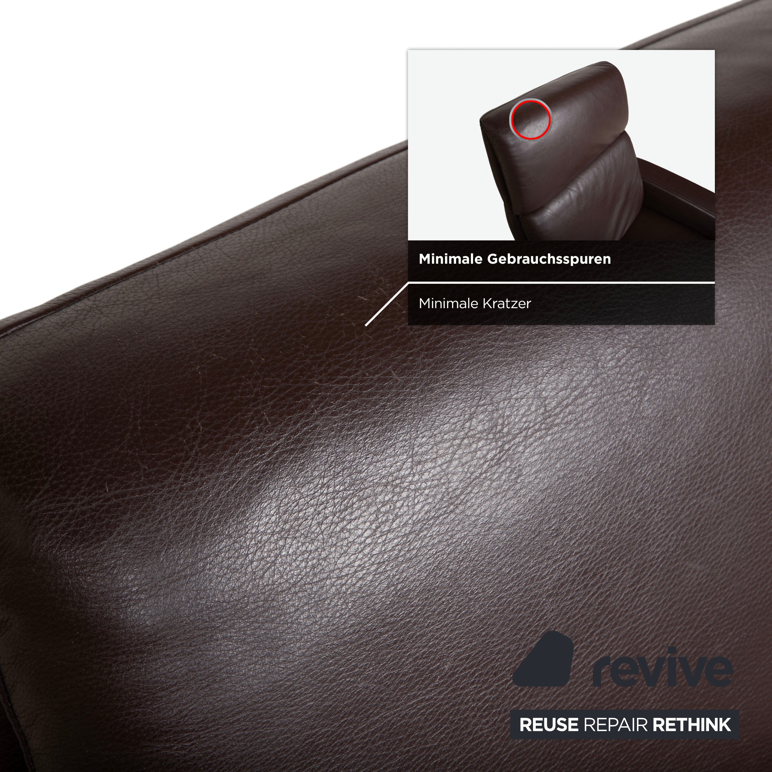 Willi Schillig Leder Sessel Braun