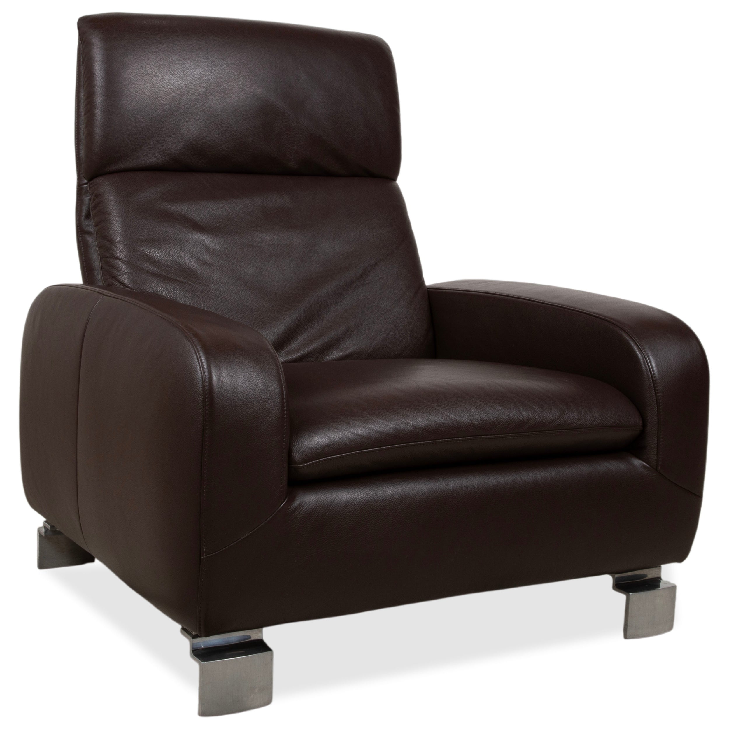 Willi Schillig Leder Sessel Braun