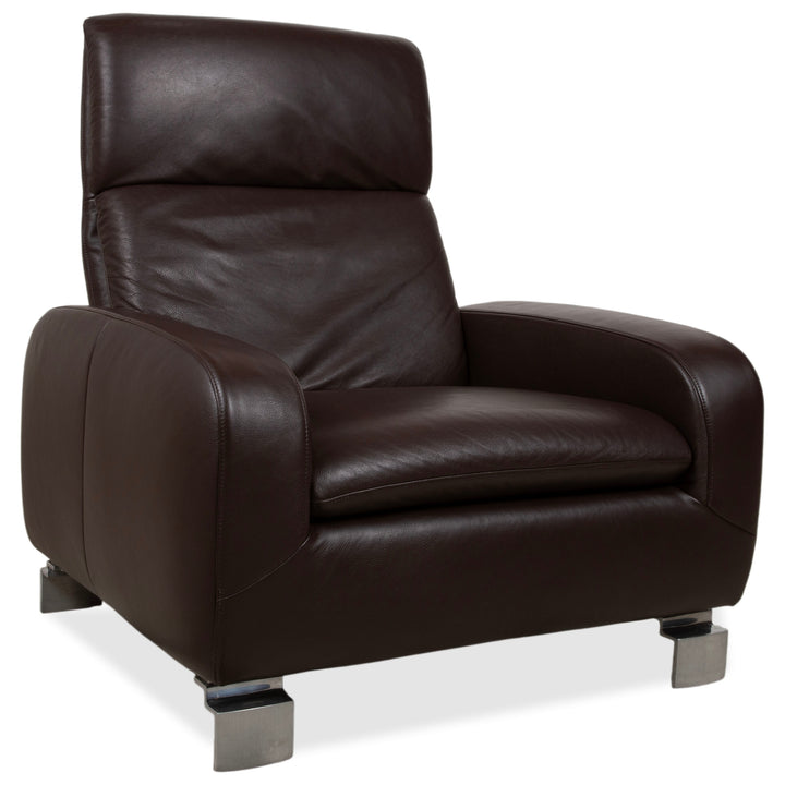 Willi Schillig Leder Sessel Braun