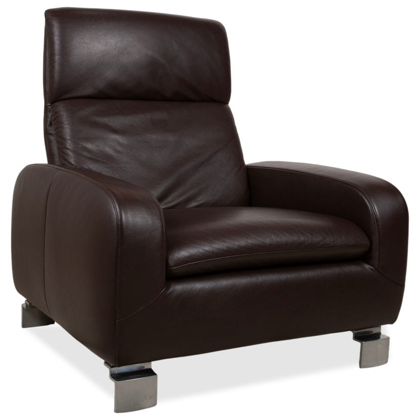Willi Schillig Leder Sessel Braun