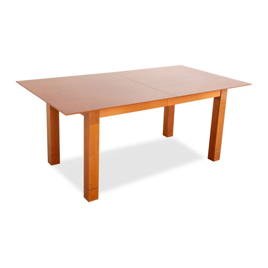 WK Wohnen Voltaire Holz Esstisch Braun Kirschbaum manuelle Ausziehfunktion 178-223 x 74 x 95 cm