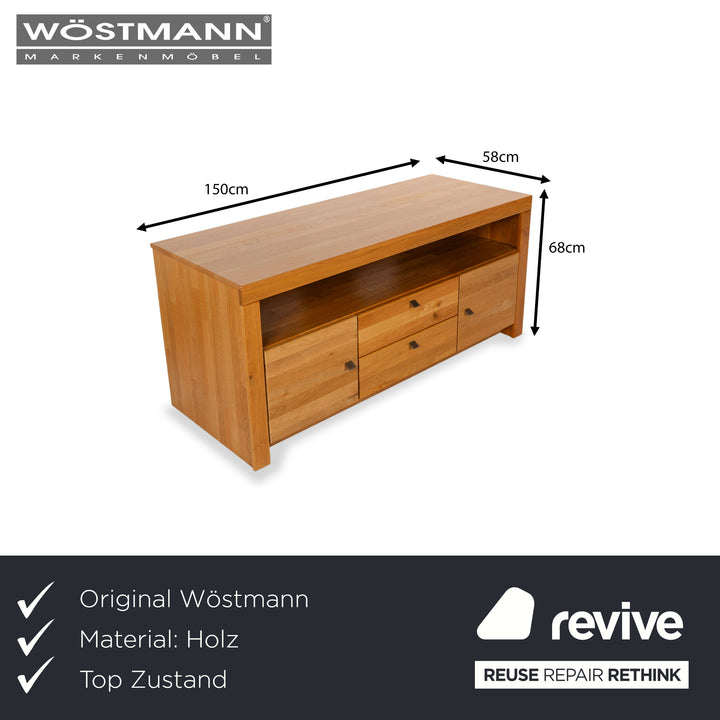 Buffet en bois Wöstmann marron
