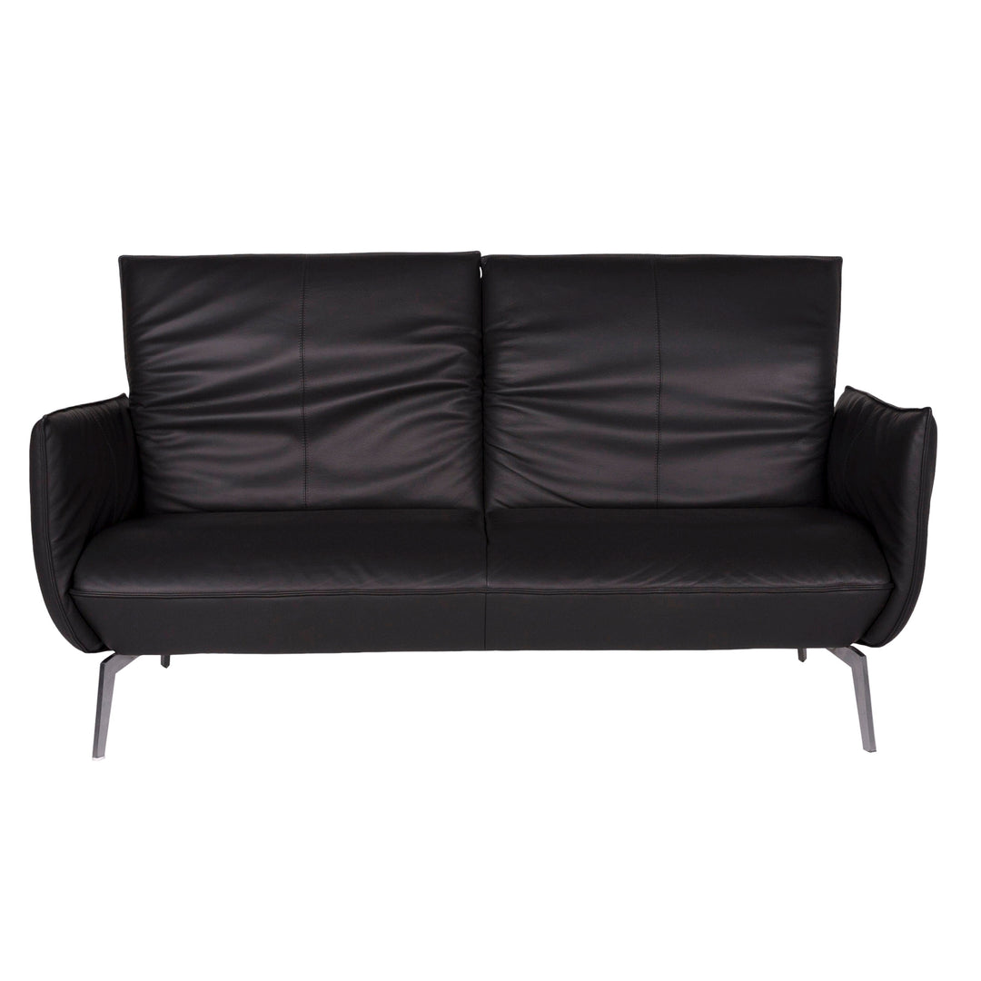 Koinor Leder Sofa Anthrazit Zweisitzer #11226