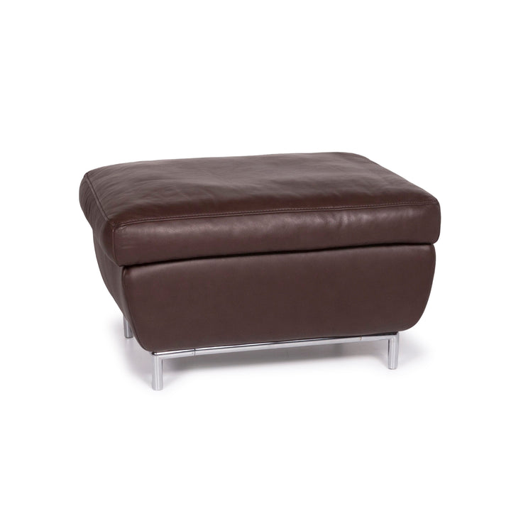 Koinor Leather Stool Brown #11576