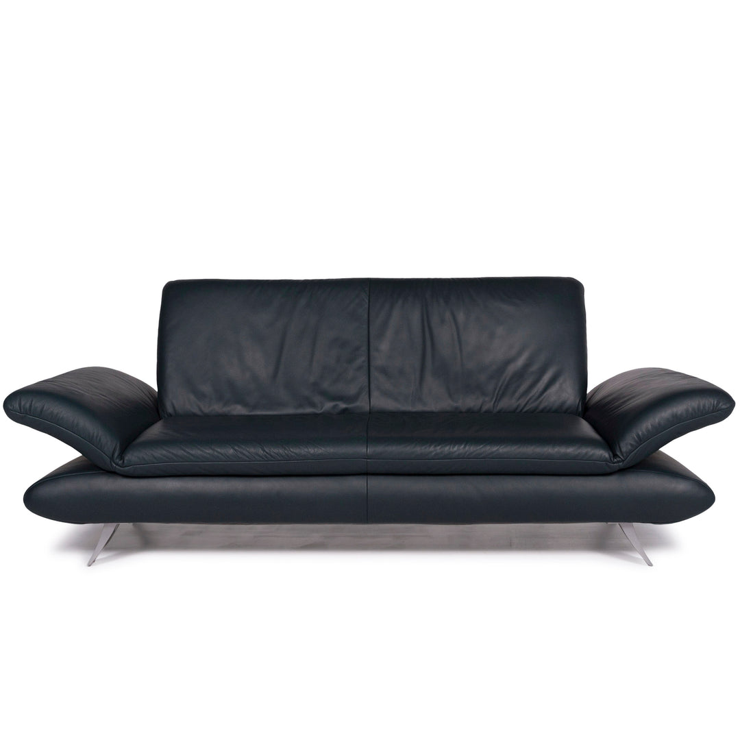 Koinor Rossini Leder Sofa Grün Dreisitzer #10766