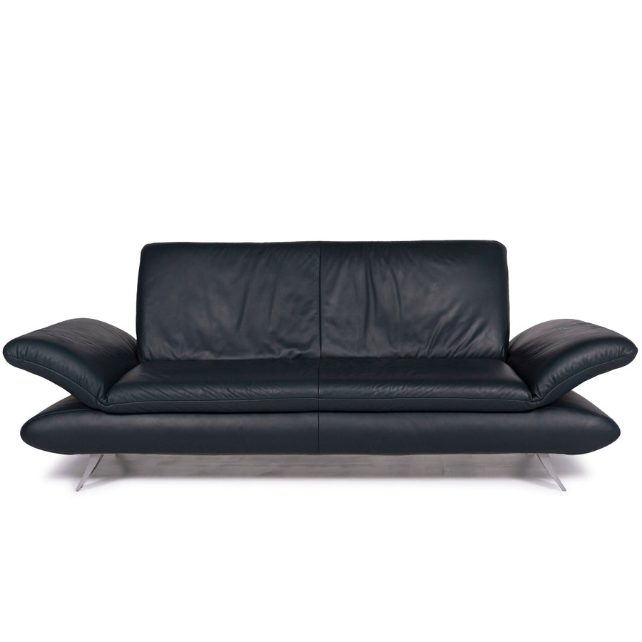 Koinor Rossini Leder Sofa Grün Dreisitzer #10766