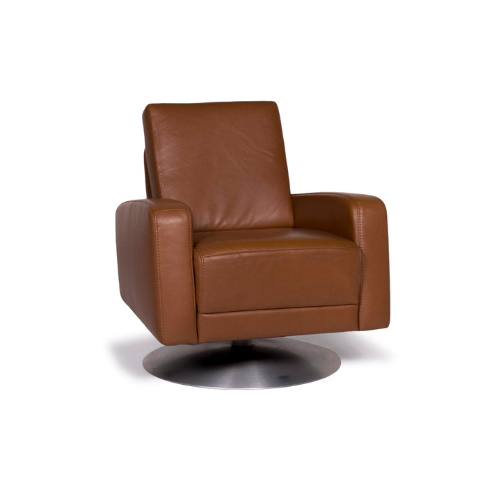 Himolla Leder Sessel Cognac #10751