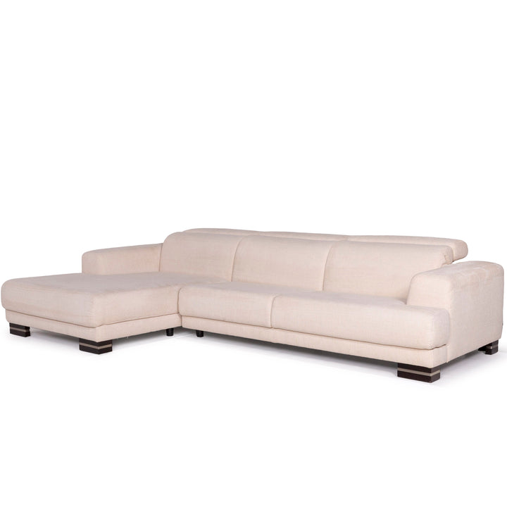 Ewald Schillig fabric sofa cream corner sofa #11862