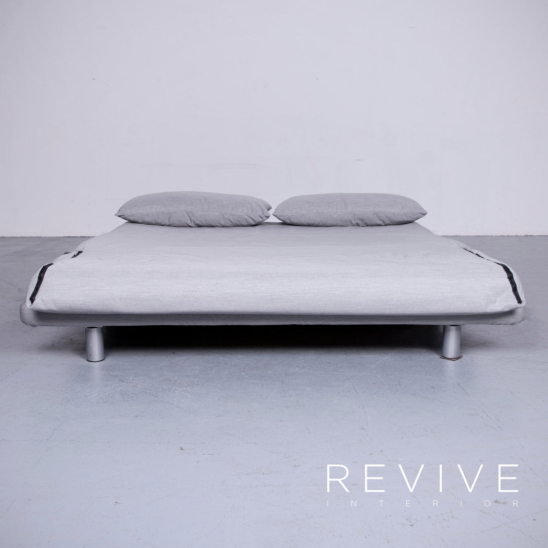 ligne roset Multy Designer Stoff Sofa Grau Dreisitzer Couch #5678