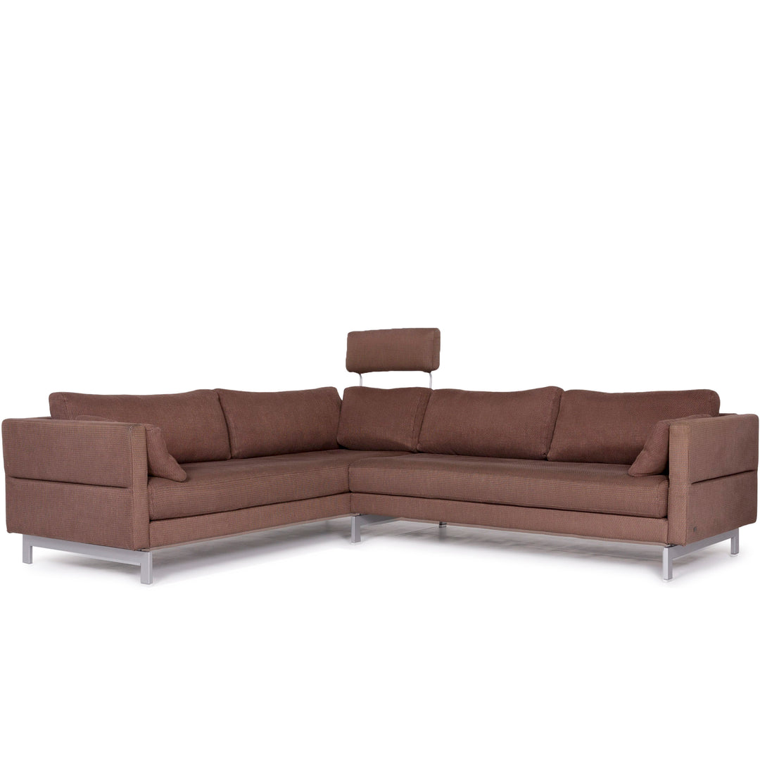 Rolf Benz Vida Stoff Sofa Braun Ecksofa #10708