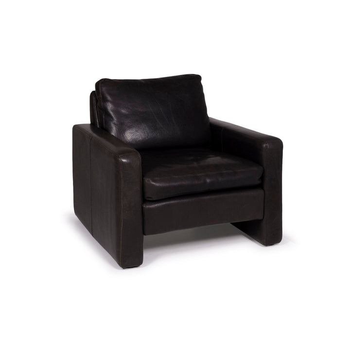 Cor Conseta leather armchair anthracite #11455