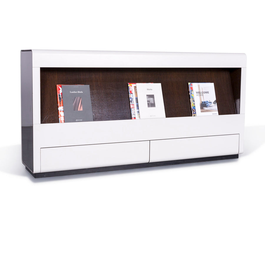 Sideboard beige brown Swiss Air Lounge magazine holder function light wood #3650