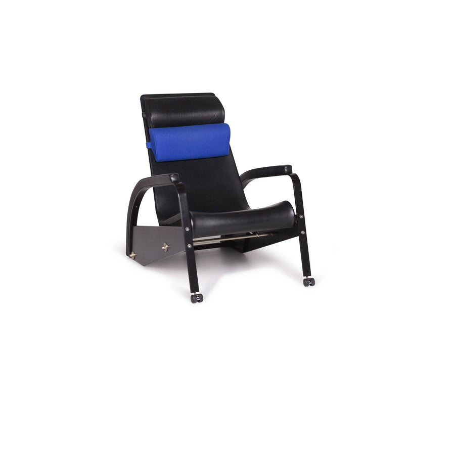 Tecta D 80 Leder Sessel Schwarz Relax #9082