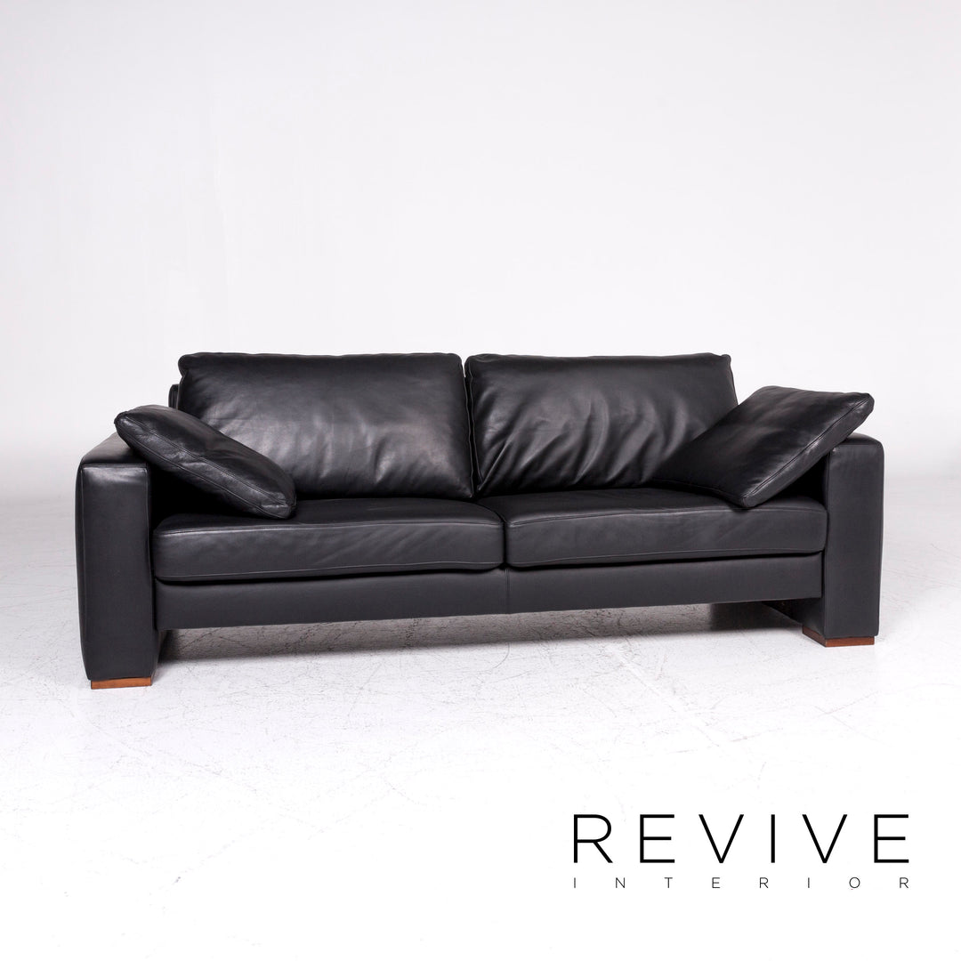 Machalke Designer Leder Sofa Garnitur Dreisitzer Zweisitzer #9355