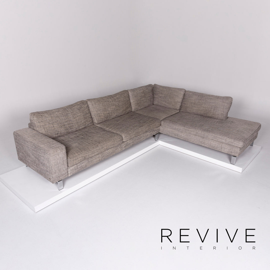 Sample ring MR4500 fabric corner sofa beige sofa couch #10329