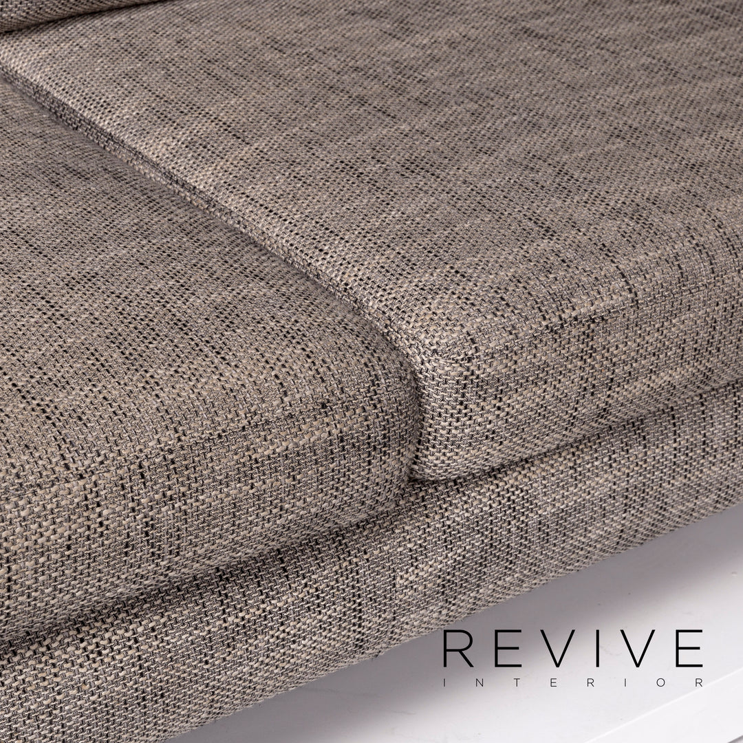 Sample ring MR4500 fabric corner sofa beige sofa couch #10329