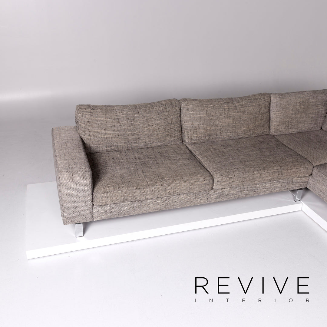 Sample ring MR4500 fabric corner sofa beige sofa couch #10329