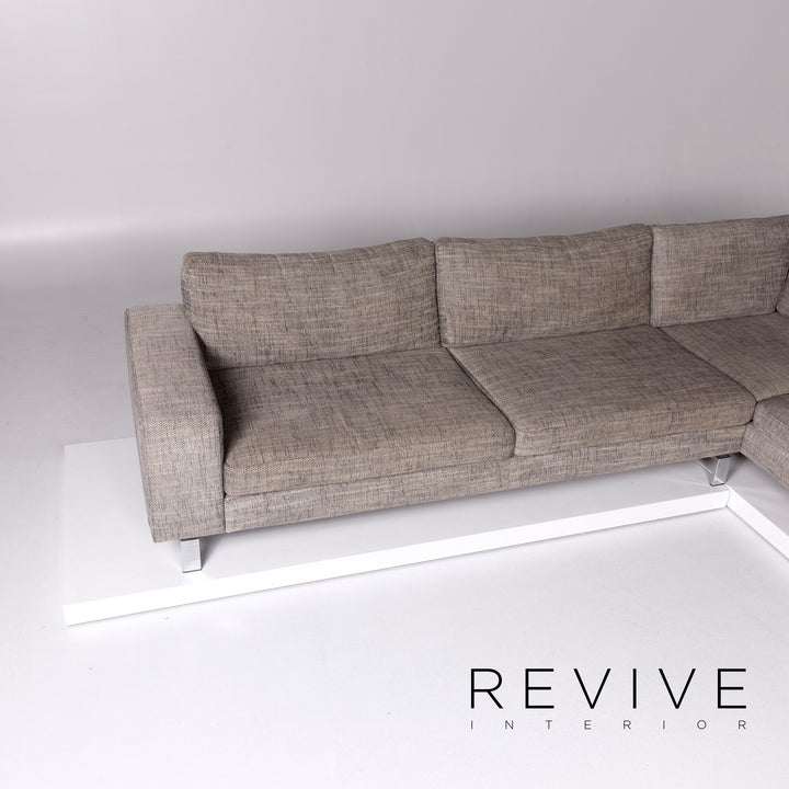 Sample ring MR4500 fabric corner sofa beige sofa couch #10329