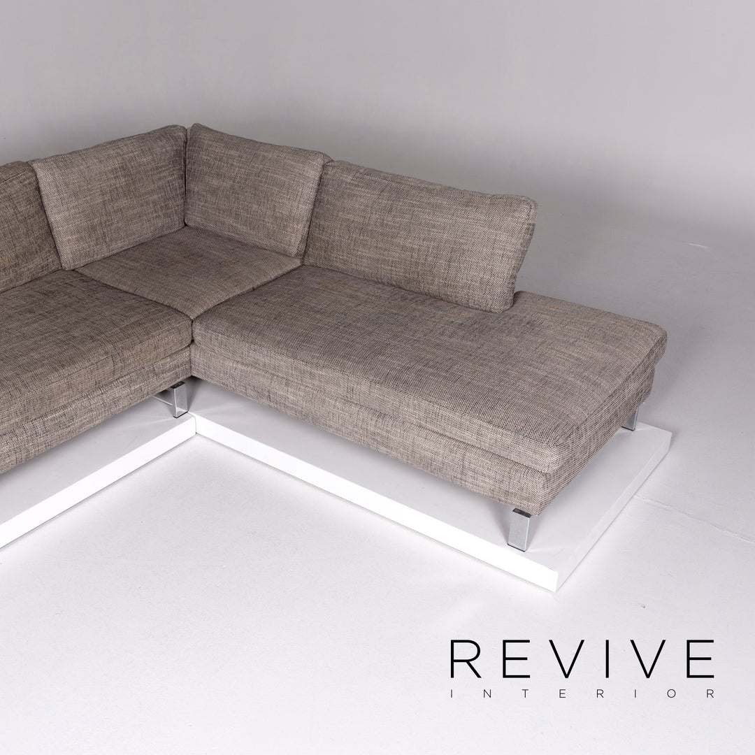 Sample ring MR4500 fabric corner sofa beige sofa couch #10329