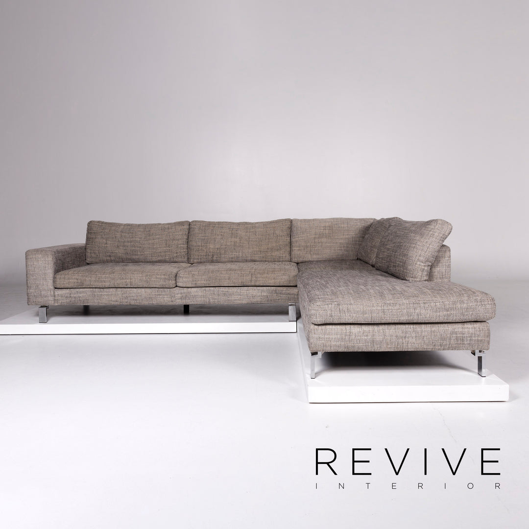 Sample ring MR4500 fabric corner sofa beige sofa couch #10329