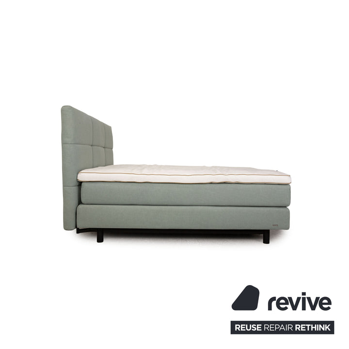 Auping Original box spring bed 200x200 mint green double bed