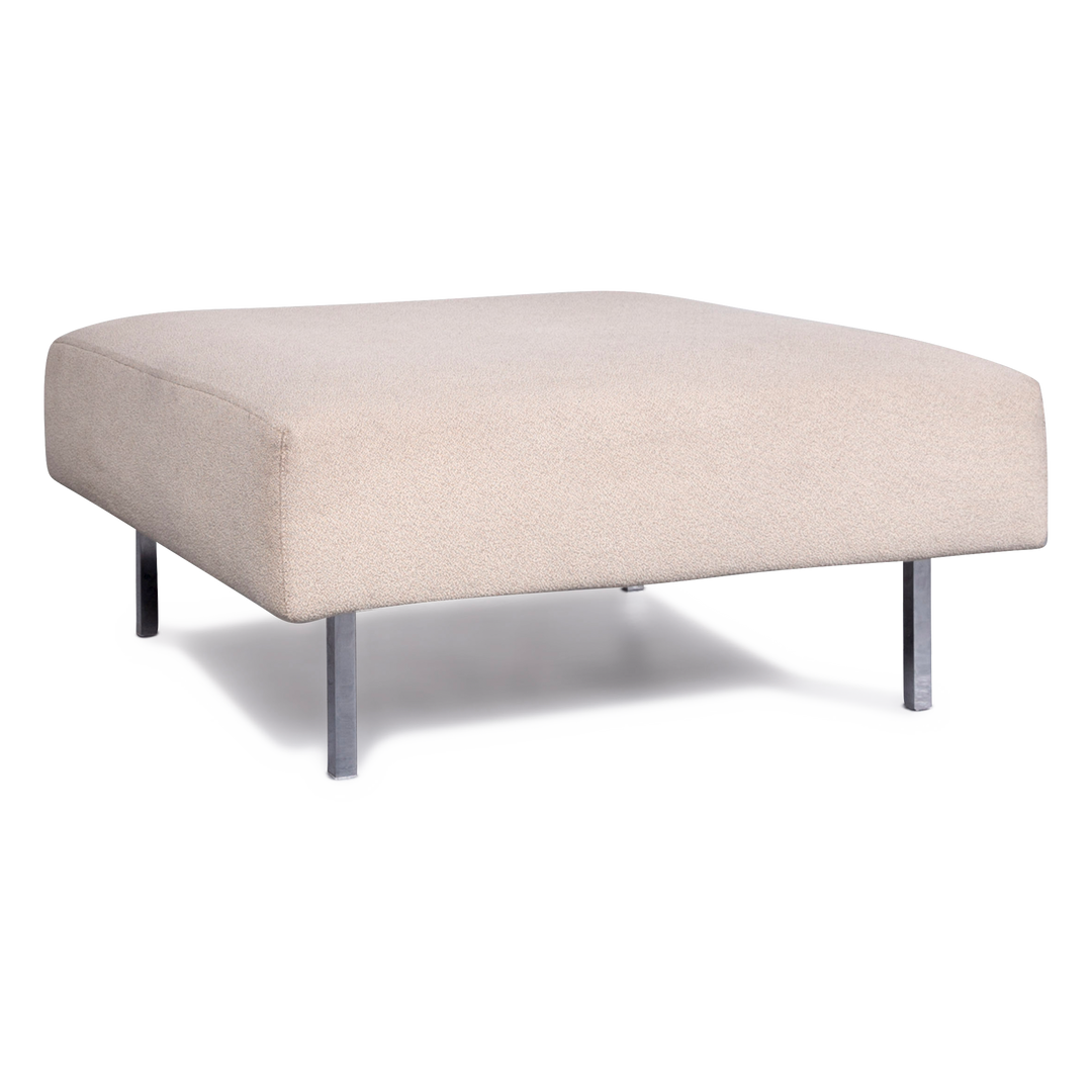 Molteni Designer Stoff Hocker Creme #6981