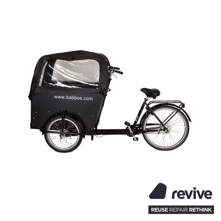 Babboe Big 2021 Steel Cargo Bike Black RH 48 Bicycle