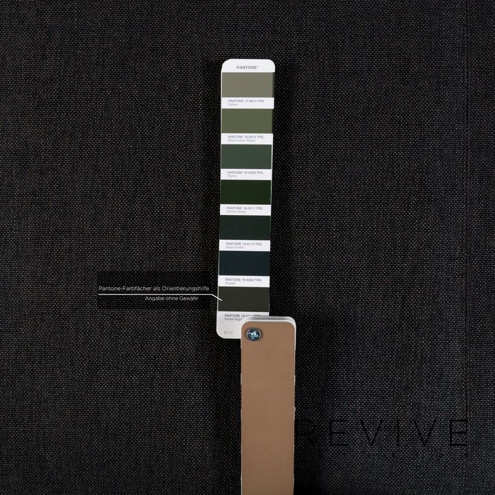 B&amp;B Italia Charles Canapé d'angle en tissu vert #12282